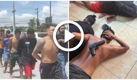 VÍDEO: presos sete suspeitos de esquartejarem homem no Centro de Manaus