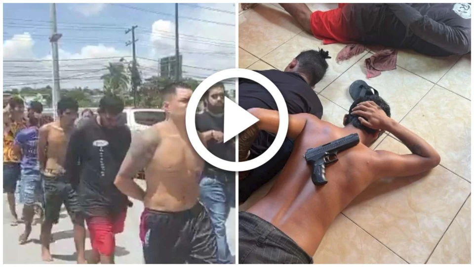 VÍDEO: presos sete suspeitos de esquartejarem homem no Centro de Manaus