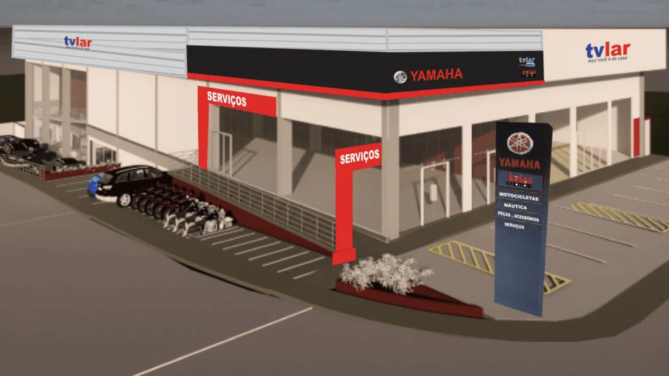 No AM, mercado de Humaitá ganha complexo de 3.000 m² com loja de eletromóveis e concessionária de motos