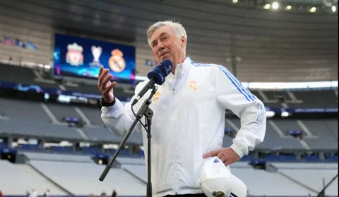Carlo Ancelotti exalta história do Real Madrid na Liga dos Campeões da Uefa