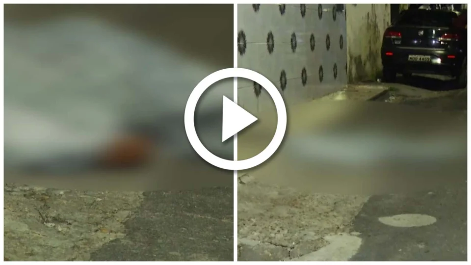 VÍDEO: homem é perseguido e morto a tiros por pistoleiros na Zona Centro-Sul de Manaus