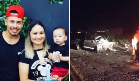 Cantor Piettro Dias, esposa e filho de 6 anos morrem em acidente