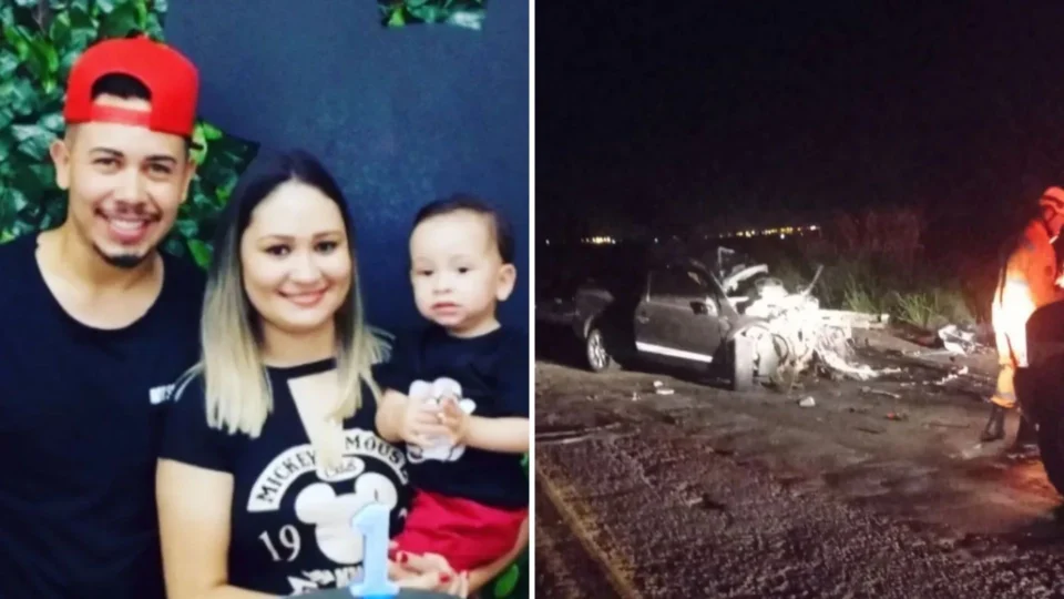 Cantor Piettro Dias, esposa e filho de 6 anos morrem em acidente