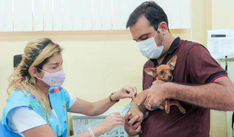 Unidade móvel do CCZ amplia horário de vacinação antirrábica em Manaus