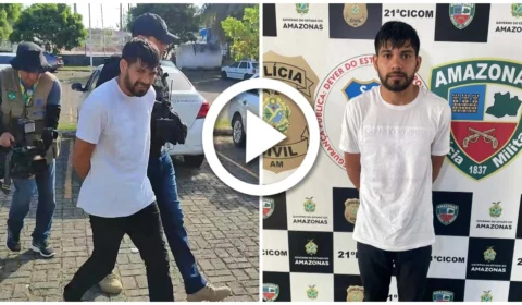 VÍDEO: suspeito de incêndios criminosos em série é preso em Manaus