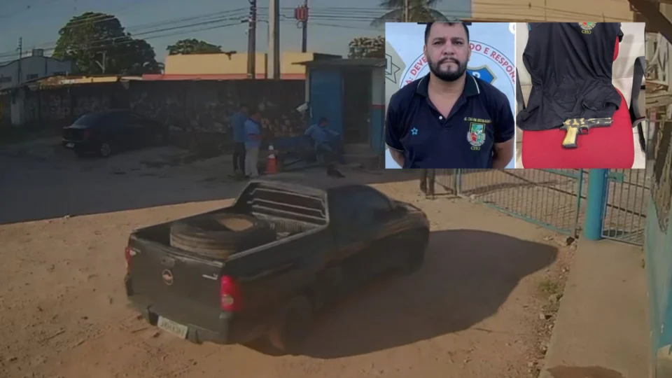VÍDEO: falso PM é preso por aplicar golpes em lojas de autopeças em Manaus