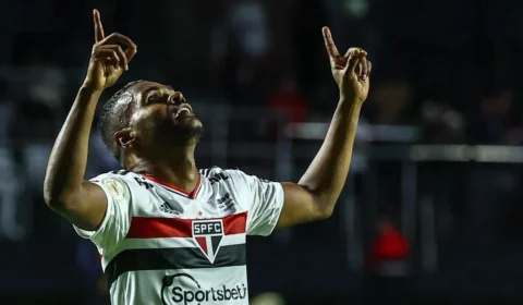 São Paulo vence Ceará por 1 a 0 e leva vantagem para jogo da volta pelas quartas de final da Sul-Americana
