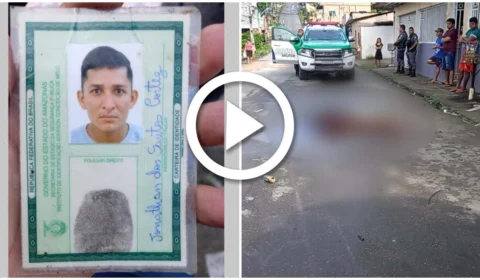 VÍDEO: homem é assassinado com tiros na cabeça na Zona Norte de Manaus