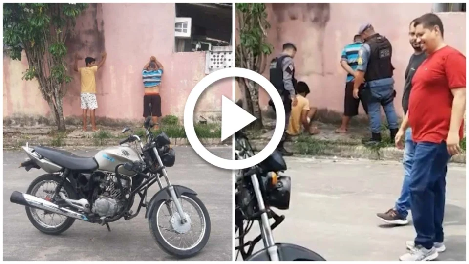VÍDEO: suspeitos são capturados depois de arrastões na Zona Norte de Manaus