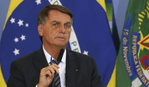 Em discurso, Bolsonaro volta a criticar PL das Fake News: seria criado um ‘monstrengo’