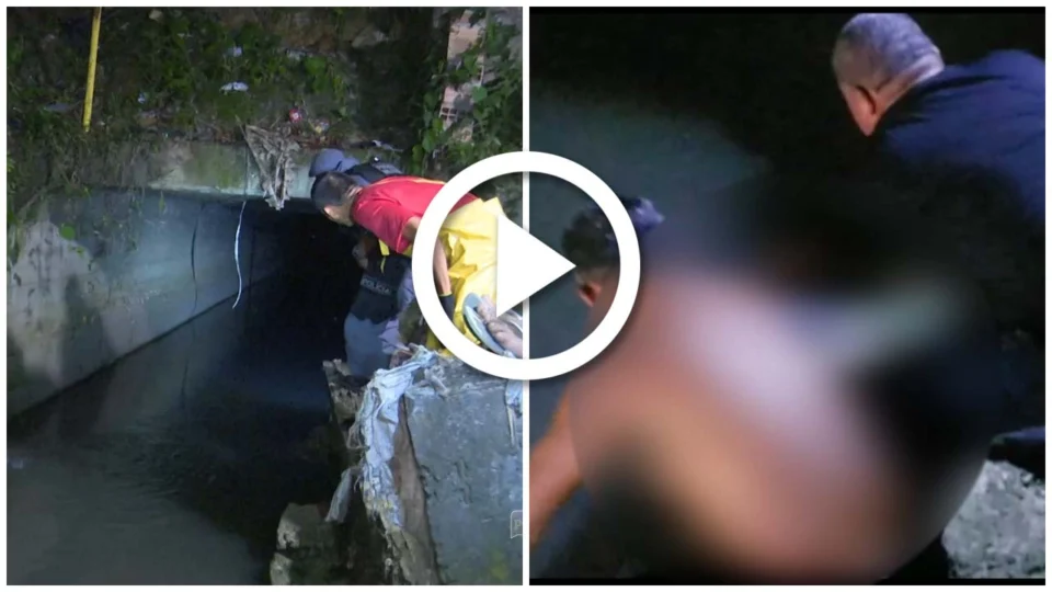 VÍDEO: corpos são encontrados em esgoto do Bairro Cidade de Deus, Zona Norte de Manaus
