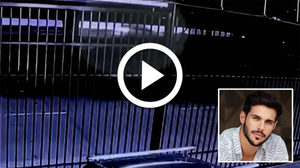 VÍDEO: câmera de segurança flagra momento do acidente envolvendo ex-participante de reality, Rodrigo Mussi, em SP