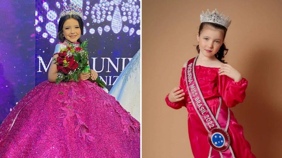 Charlotte Moroni vence na Colômbia título inédito do Mini Miss Universo para o Brasil