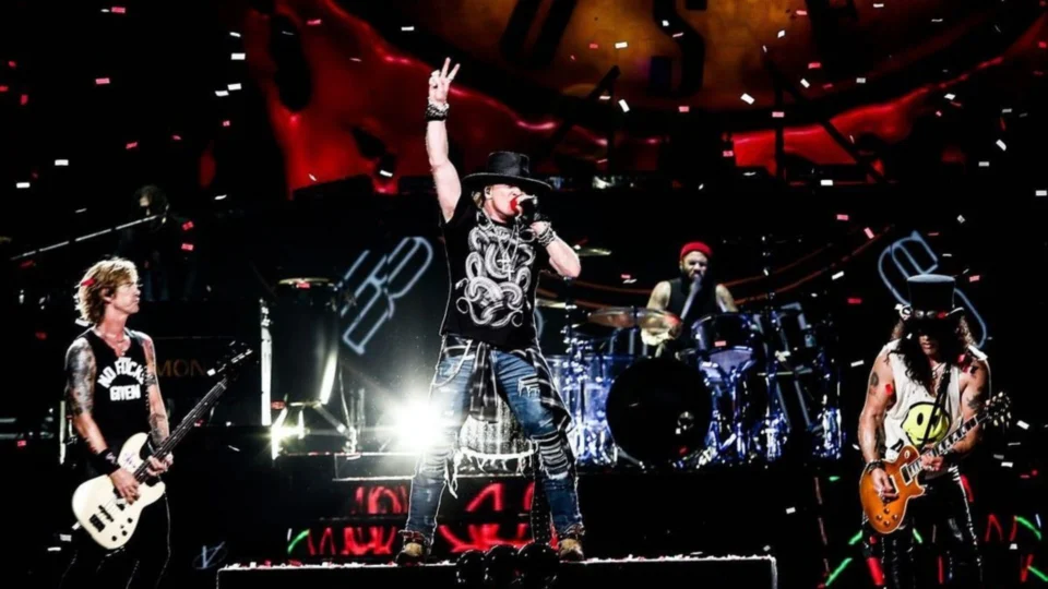 GUNS N’ ROSES: pré-venda exclusiva para fã-clube inicia nesta quarta-feira