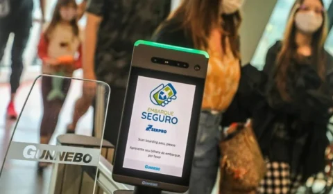 Primeira ponte aérea biométrica do mundo é inaugurada no Brasil