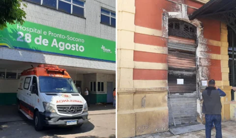 Vítima de incêndio em lotérica no Centro de Manaus morre em hospital