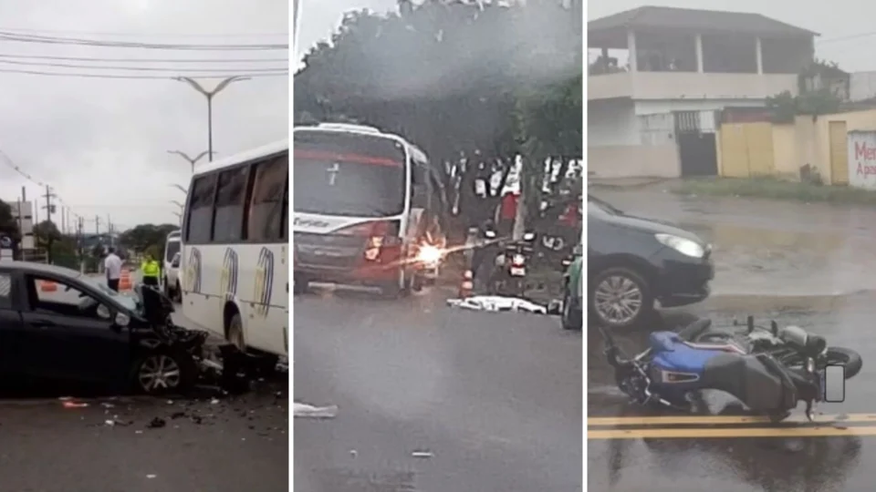 Acidentes de trânsito com mortes marcam o sábado em Manaus