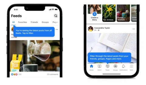 Facebook duplica algoritmos e cria novos feeds