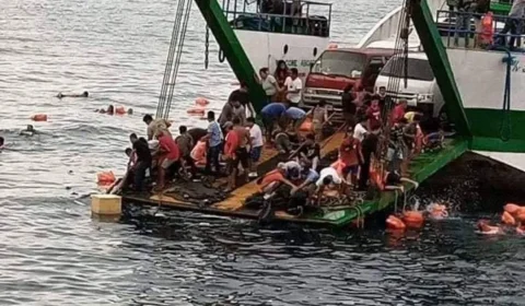 Incêndio em balsa deixa sete mortos nas Filipinas