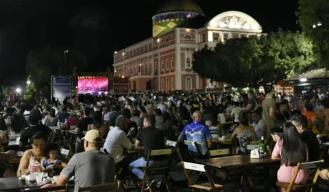 Dia Mundial do Rock: evento reúne bandas no Largo São Sebastião, em Manaus