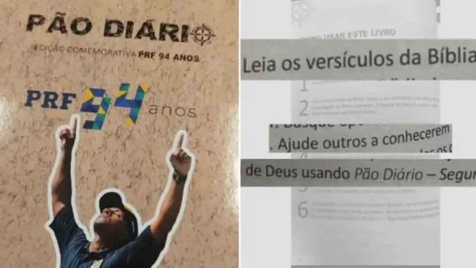 MPF pede explicações da PRF sobre distribuição de cartilha que recomenda leitura bíblica, em RS