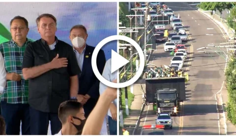 VÍDEO: visita do Presidente Bolsonaro divide parlamentares de Manaus