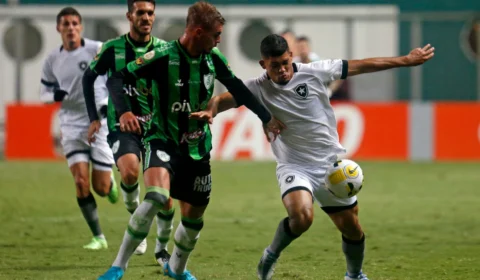 América/MG vence Botafogo por 3 a 0 e abre larga vantagem por uma vaga nas quartas de final da Libertadores