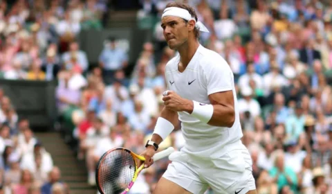Rafael Nadal vence Taylor Fritz e garante vaga na semifinal de Wimbledon