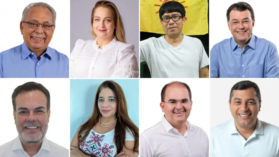 Eleições 2022: saiba o que os candidatos ao governo do AM planejam nas áreas da saúde, segurança, educação e emprego