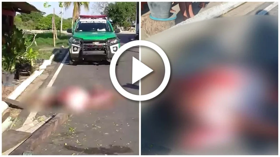 VÍDEO: homem de 24 anos é morto a facadas em Parintins, no interior do Amazonas
