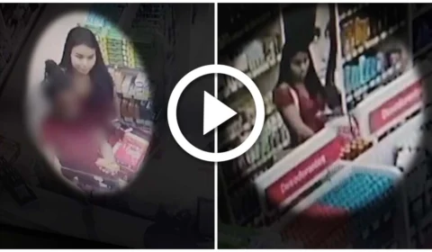 VÍDEO: duas mulheres assaltam loja no bairro Raiz, Zona Sul de Manaus