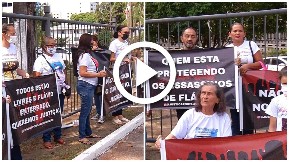 VÍDEO: família cobra celeridade no julgamento do Caso Flávio em Manaus