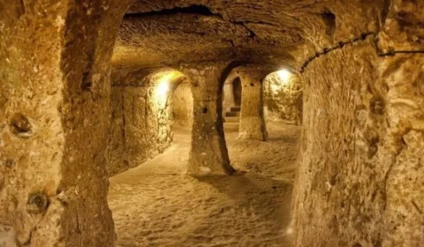 Conheça os segredos da maior cidade subterrânea já descoberta no mundo, Derinkuyu, na Turquia