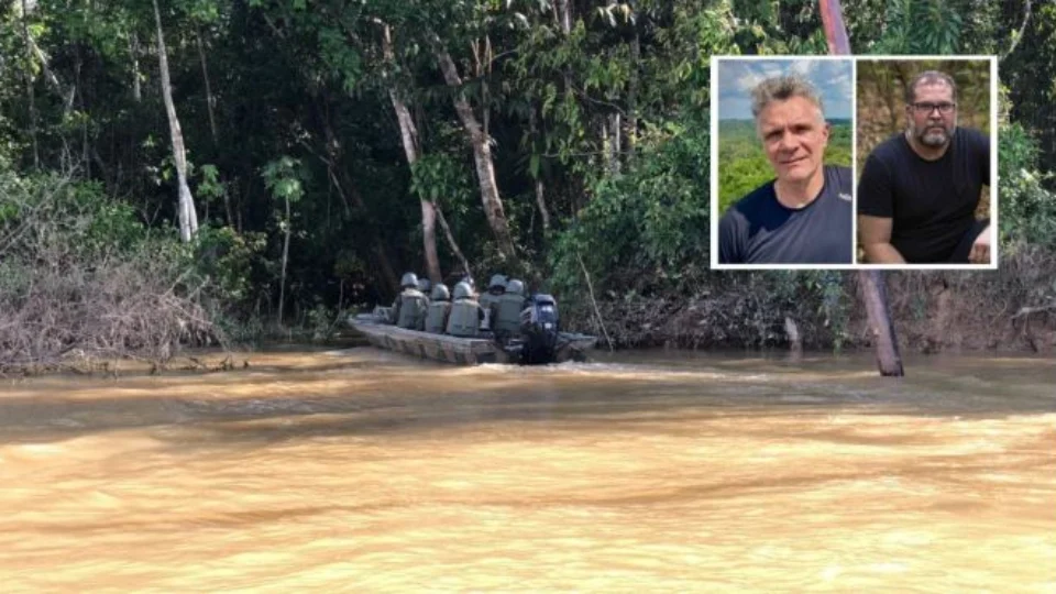 Bombeiros encontram mochila com pertences durante busca por indigenista e jornalista desaparecidos, no AM