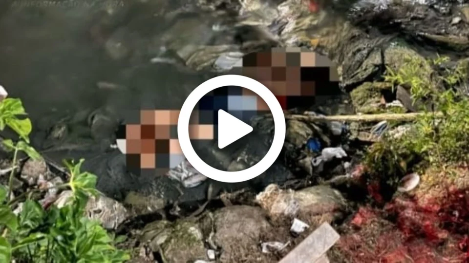 VÍDEO: em Manaus, homem é torturado até a morte e corpo é jogado em igarapé na Zona Norte