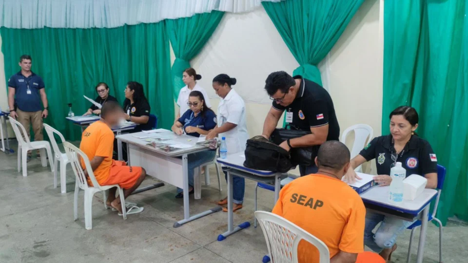 Seap realiza mutirão para emissão de RG em unidades prisionais da capital
