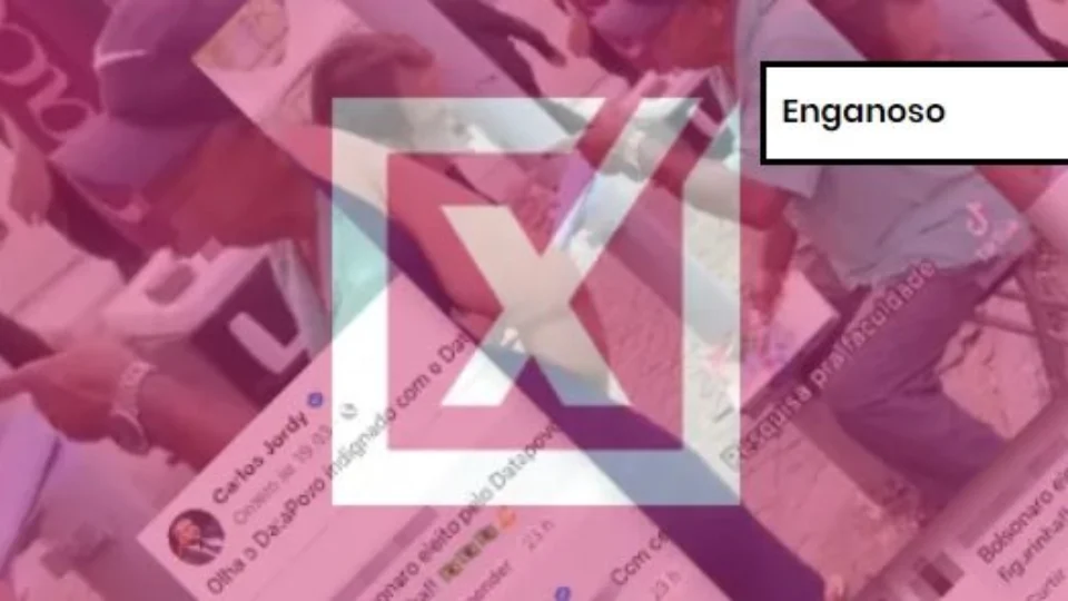 Projeto Comprova: entrevista sobre voto foi feita por humorista, não pelo Datafolha