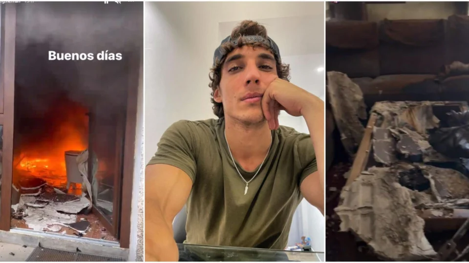 VÍDEO: astro espanhol Miguel Herrán de ‘La Casa de Papel’ posta vídeo de sua casa pegando fogo: ‘não consigo acreditar’