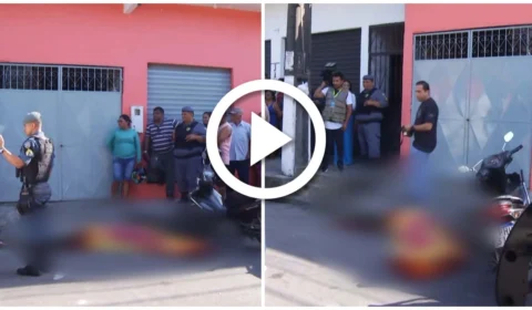 VÍDEO: homem é executado na frente da esposa na Zona Norte de Manaus