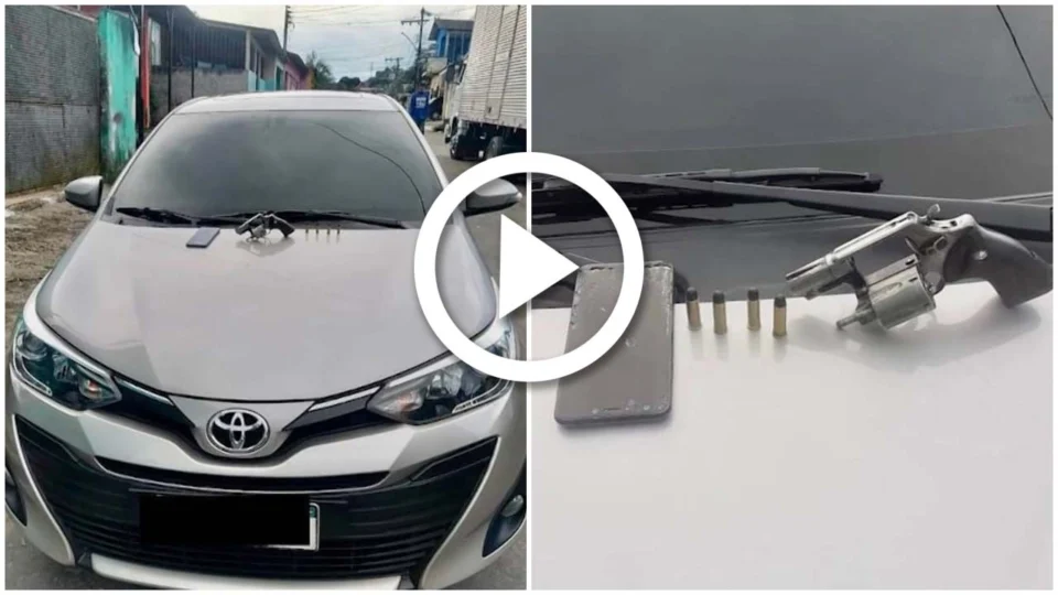 VÍDEO: homem é preso com arma e carro roubado na Zona Norte de Manaus