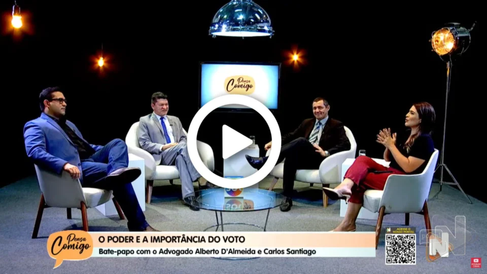 VÍDEO: programa ‘Pensa Comigo’ debate sobre o poder e a importância do voto