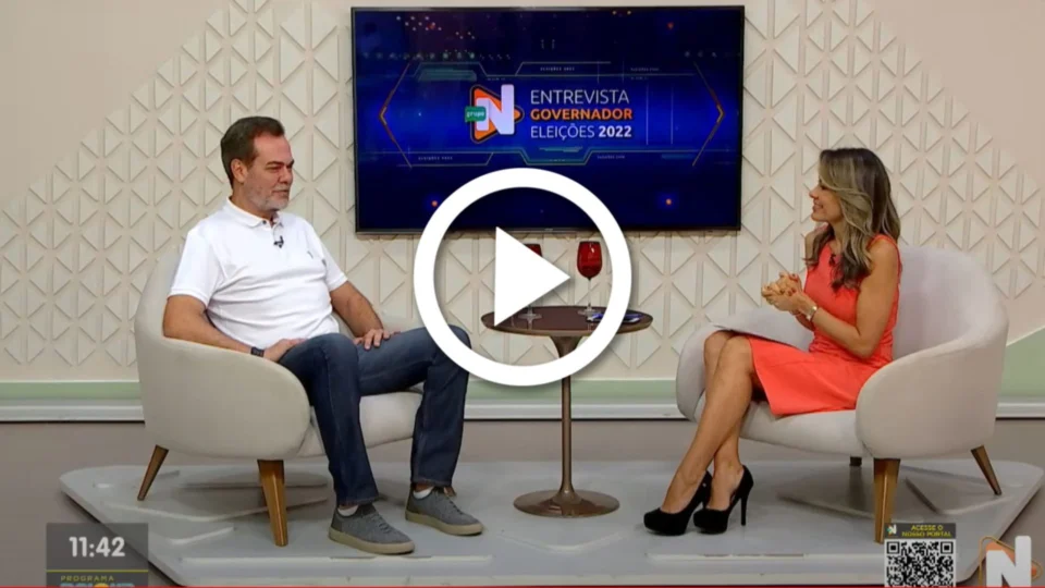 VÍDEO: candidato ao governo do AM, Henrique Oliveira é entrevistado no programa Agora