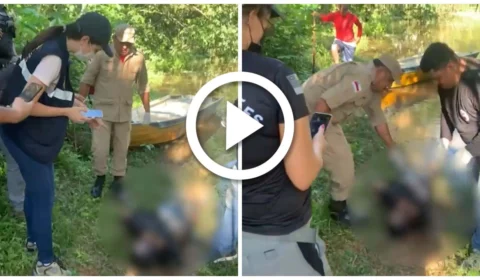 VÍDEO: corpo de homem é encontrado boiando em rio em Iranduba-AM
