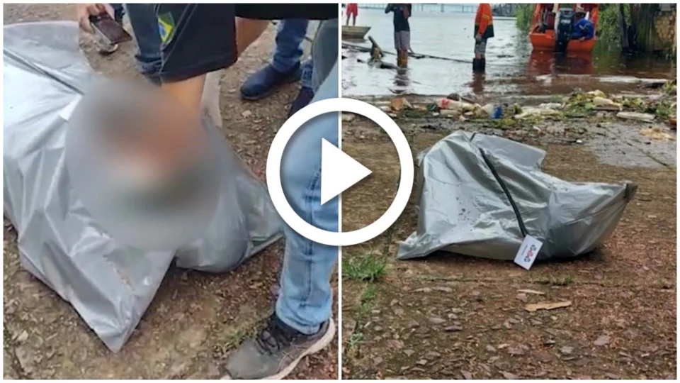 VÍDEO: autônomo de 46 anos morre afogado ao cair no Rio Negro, na orla de Manaus