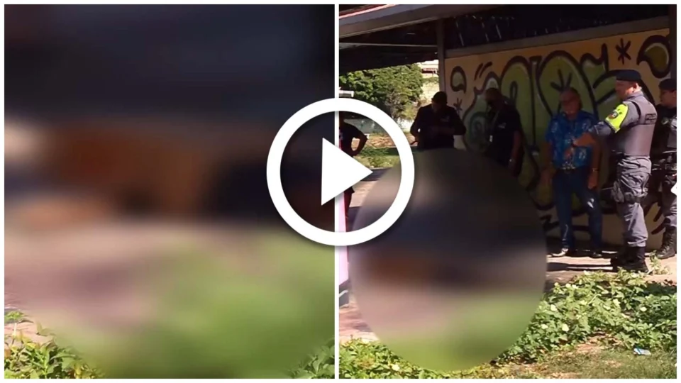 VÍDEO: corpo de homem é encontrado em praça na Zona Sul de Manaus