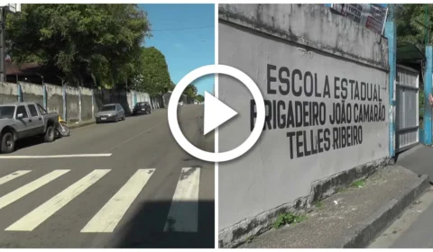 VÍDEO: escola é invadida por suspeitos durante a noite na Zona Sul de Manaus