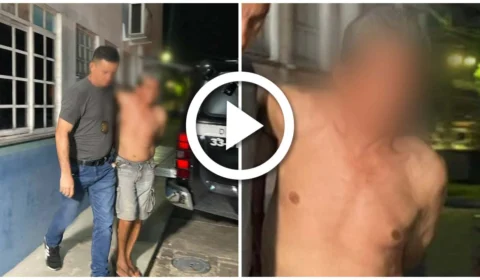 VÍDEO: idoso é preso suspeito de abusar de menina de 8 anos na Zona Norte de Manaus