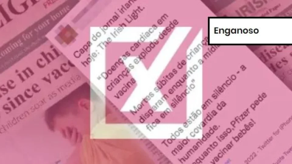 Projeto Comprova: Não é verdade que vacina da covid fez ‘explodir’ doenças cardíacas em crianças