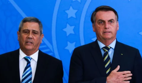 ‘Há 90% de chance de Braga Netto ser candidato a vice’, diz Bolsonaro