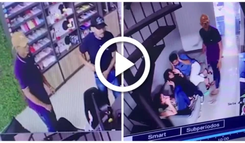 VÍDEO: suspeitos irmãos são baleados em tentativa de assalto na Zona Centro-Sul de Manaus